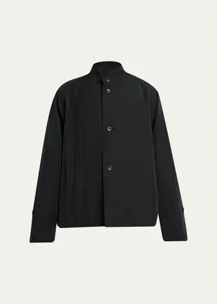 Homme Pliss&eacute; Issey Miyake Mens Opacity Hooded Jacket