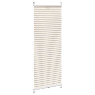 Berkfield Home Plisse Blind 40x100cm Cream | Size: 40x100 cm