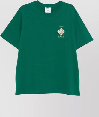 Casablanca musique ornate ceiling crewneck short sleeve tshirt