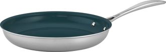 Zwilling Clad CFX Stainless Steel Ceramic Nonstick Fry Pan