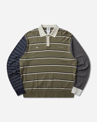 adidas SFTM 007 Long Sleeve T-Shirt Olive Strata
