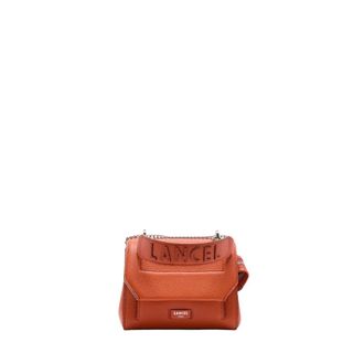 Lancel Ninon S Flap Bag - Dames - Tassen - Bruin - Maat: ONE Size Zijde