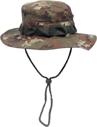 MFH Mens GI Ripstop Bush Hat Vegetato Woodland Size XL