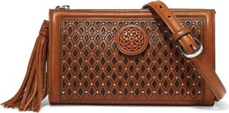 Brighton Womens Michela Crossbody Bag In Brown