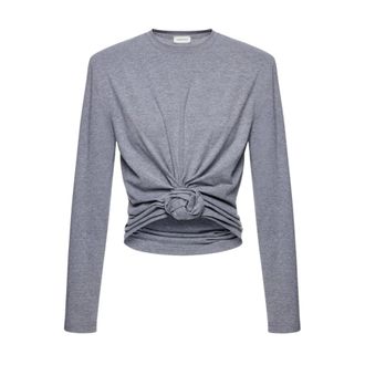 Magda Butrym Ss 26 Blouse 14 - Tops - Mujer - Gris - S