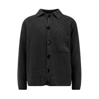 Amaranto Cardigans, female, Black, M, Wool and Cashmere Cardigan