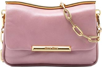 Miu Miu Pre-owned Miu Miu Leather Frame Chain Crossbody Ladies 1ZOQRI5DHZ54HHIZ