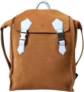 Dolce & Gabbana Pre-owned Fabric backpacks - Dames - Vintage Rugzakken - Bruin - ONE Size - Leer - Vintage