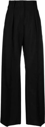 Ferragamo High-Waisted Wide-Leg Trousers