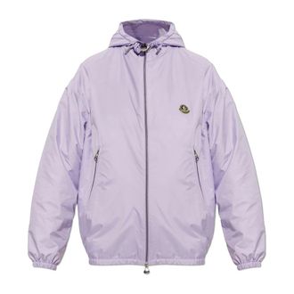 Moncler Giacca a vento con cappuccio - - Jackets - Donna - Viola - M