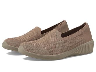 Skechers Arya - Clear Skies Womens Shoes Dark Taupe : 5.5 B - Medium