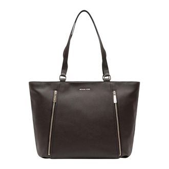 Michael Kors Bolso tote con bolsillos frontales con cremallera - Bags - Mujer - Marr&oacute;n - ONE SIZE