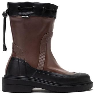 Ecoalf Anamaria Rainboot Low Gummistiefel f&uuml;r Damen | schwarz/braun
