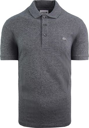 Lacoste Slim Fit Short Sleeve Grey Mens Cotton Polo Shirt PH4014 SXY
