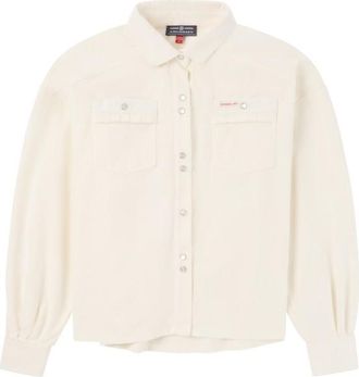 Amundsen Sports Wild Velvet Shirt Bluse für Damen | weiß