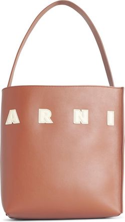 Marni Borsa Marni Museo Brown Lear
