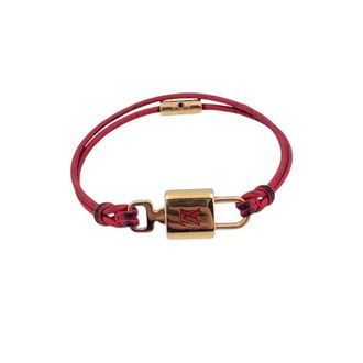 Louis Vuitton Louis Vuitton metalen armband met Lockit-slot