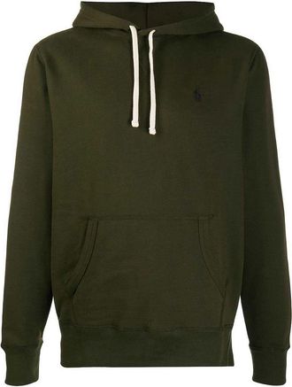 Polo Ralph Lauren Dark Green Hoodie With Kangaroo Pocket