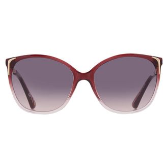 Nine West NW 23 456 WNE Smoke Cat Eye Ladies Sunglasses 10266311.CGR WINSMK