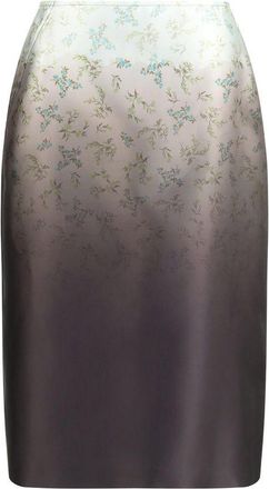 Jil Sander Silk Long Womens Skirt