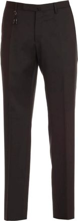 Incotex Slim-fit broek - Heren - Slim Fit Broeken - Zwart - 2XL - Broeken