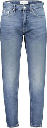 Calvin Klein Washed Effect Taper Jeans - Heren - Slim Fit Jeans - Blauw - W29 L32 - Katoen - Jeans