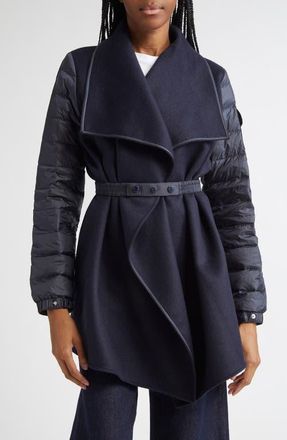 Moncler Archivio DNA Cape Jacket in Blue at Nordstrom, Size Medium