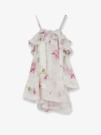 Actualee Vestito mini in satin con balze - ACTUALEE - gender_Woman