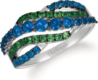 Le Vian Ladies Blueberry Sapphire Rings set in 14K Vanilla Gold