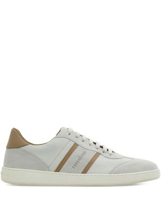 Ferragamo panelled sneakers - Blue