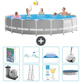 Intex Piscina Prism Frame Redonda - 549x122 Cm - 9-piezas S605