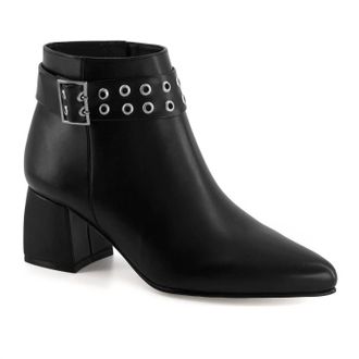 Andrea Womens Fashion Booties In Black