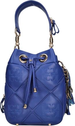 La Carrie Pitch Bag - Dames - Schoudertassen - Blauw - ONE Size - Leer - Tassen