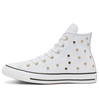 Converse (WMNS) Converse Chuck Taylor All Star Studs High Top Leather Spot Rivet White 565848C