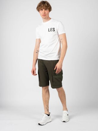 Les Hommes Les Hommes T-shirt Mannen Wit