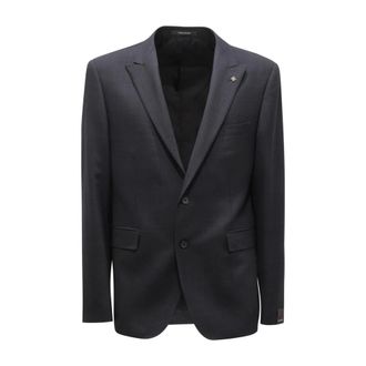 Tagliatore 9255Au Abito F.lli Cerruti Suit E - Heren - Jassen - Blauw - Maat: L
