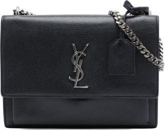 Saint Laurent Pre-owned Saint Laurent Medium Grained Calfskin Monogram Sunset Crossbody Ladies BFKDJCN2GYGA93R2