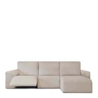 Eysa Funda de sof&aacute; chaise relax derecha b/c lino 250 - 360 cm