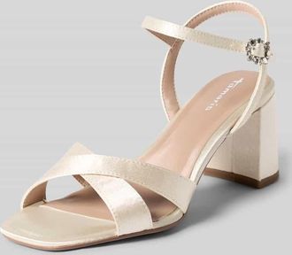 Tamaris Tamaris Sandaletten mit Zierschlie&szlig;e in Silber, Gr&ouml;&szlig;e 38