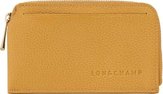 Longchamp Le Foulonne Leather Card Holder