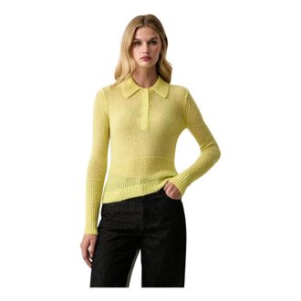 Patrizia Pepe Maglieria a girocollo - - Knitwear - Donna - Giallo - XS