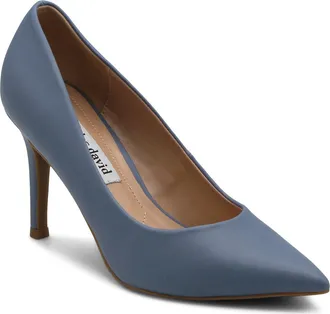 Charles by Charles David Geno Pointed Toe Pump in Blue at Nordstrom, Size 8