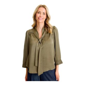 In Front IN Front, Donna, Camicette, Verde, XL, new