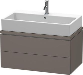 Duravit Mueble Bajo Lavabo L-cube 820x477x400mm Franela Gris Satinado