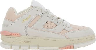 Axel Arigato area Lo Pink Low Top Sneakers With Logo Patch On The Tongue And Chunky Sole In Leather Woman