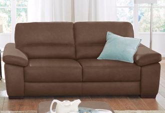 CALIA ITALIA 2-Sitzer »Gaia, Sofa im edlen Design und mit erstklassigem Sitzkomfort« aus pflegeleichtem Luxus-Microfaser Ginevra Hydro Care