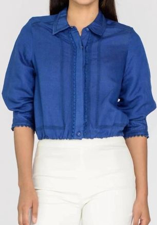Elizabeth & James Carter Top In Blue