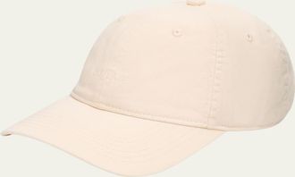 Toteme Logo Cotton Baseball Cap