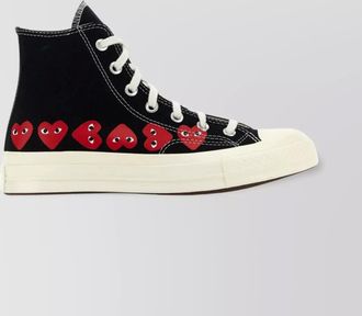 Comme Des Gar&ccedil;ons canvas high-top sneakers