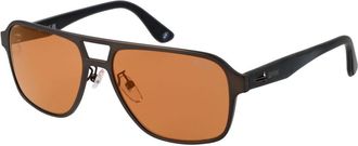 BMW Gray Aluminum Mens Sunglasses